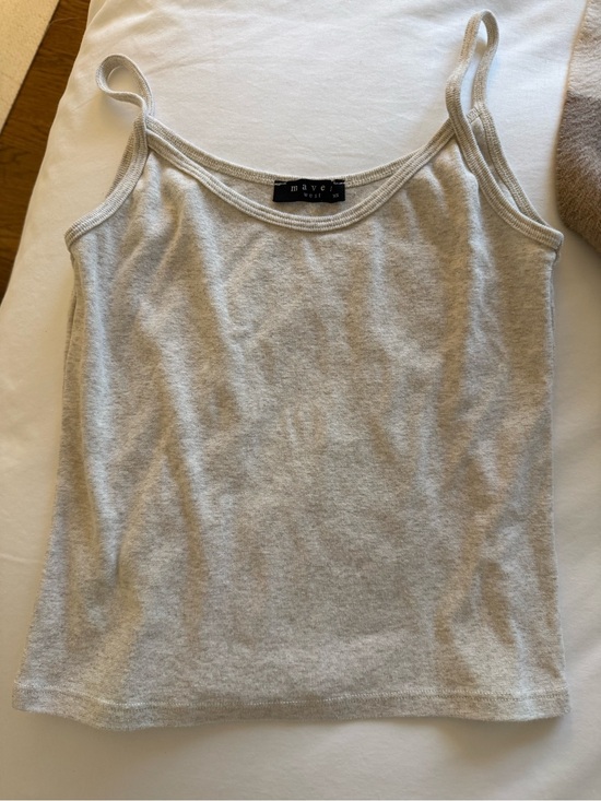Maven West Tops - Maven West Light cream Slim-Strap Camisole